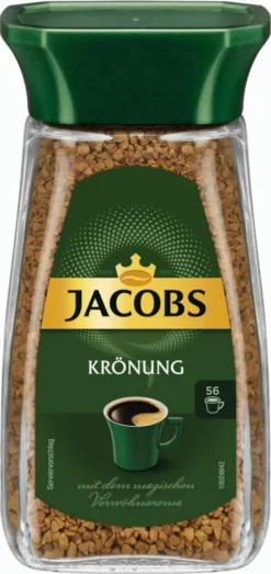 JACOBS Krönung 6 X 100g Löslicher Kaffee Instantkaffee 6 Gläser Löskaffee -AromaKaffee Angebote Store 9f3814c970b0e949c72311ebb0986f23