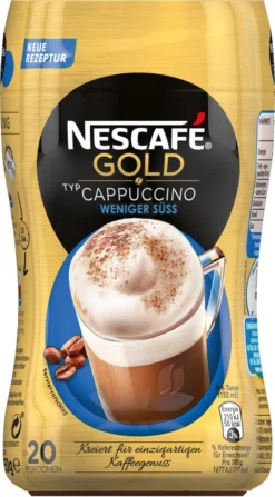 Nescafé® Nescafé Gold Typ Cappuccino Weniger Süß | 250g Dose -AromaKaffee Angebote Store a033d965c599f017d9554ad79c50d7de
