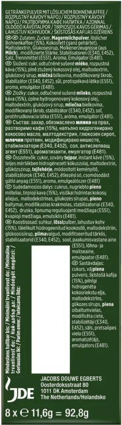 JACOBS Löskaffee Typ Cappuccino 10 X 8 Sticks - 80 Getränke Instantkaffee -AromaKaffee Angebote Store a035c6ca81effff4e01a264f58c04921