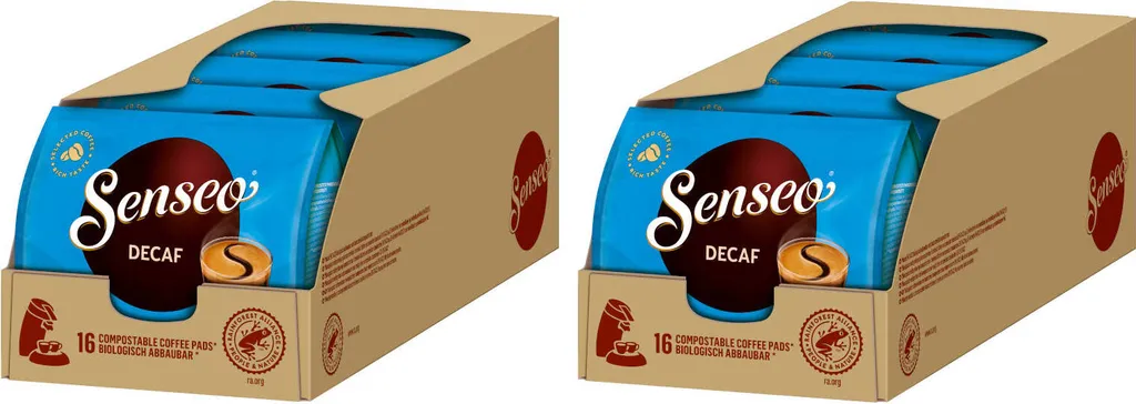 SENSEO Pads Decaf Senseopads 160 Getränke Entkoffeiniert 1 SENSEO Pads Decaf Senseopads 160 Getränke Entkoffeiniert