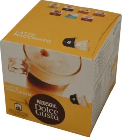 Nescafé® Nescafé Dolce Gusto Latte Macchiato | 8 Kaffeekapseln -AromaKaffee Angebote Store a9c613a12b48fc4e73102dfae42ecea9