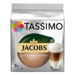 TASSIMO Jacobs Typ Latte Macchiato Classico T Discs Kapsel 5 X 8 Getränke) -AromaKaffee Angebote Store a9d2db6cf73db93a1c1a026eb85b1f5a