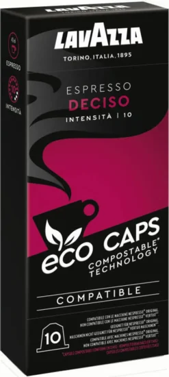 Lavazza Espresso Deciso 10 Kapseln -AromaKaffee Angebote Store ae5c3ece2ec1628d0269e4a1c681f772