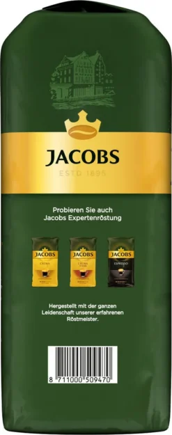 JACOBS Kaffeebohnen Krönung Crema 3 Kg Ganze Geröstete Bohnen + 1 Jacobs Barista Becher + 1 Dose -AromaKaffee Angebote Store b12ed046cf62c4f844e6938a54f274d5