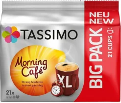 TASSIMO Morning Café XL Big Packs Mix-Paket 3 Sorten 6 Packungen 126 Getränke -AromaKaffee Angebote Store b8d2b49634d854aef38cc8e3a2ce6179 1
