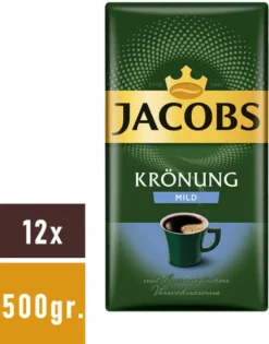 JACOBS Krönung Mild Filterkaffee 12 X 500 G Kaffee Gemahlen -AromaKaffee Angebote Store b92c6222bba2a8629a66b6da6745c6d9