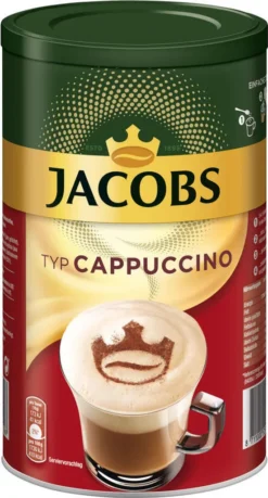 JACOBS Typ Cappuccino 6 X 400 G Dosen Feine Cremigkeit - Viel Schaum -AromaKaffee Angebote Store ba86bd638735409fe2e8540272b42b09