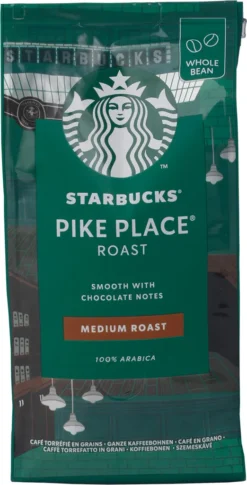 Nestlé® Starbucks Pike Place Roast, Medium, Ganze Bohne, 200 G -AromaKaffee Angebote Store bbc73b38e5433e817200569654d7fbf5