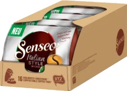 SENSEO Pads Italian Style Senseopads UTZ 80 Getränke Kaffeepads