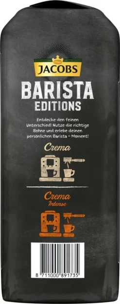 JACOBS Kaffeebohnen Barista Editions Espresso 2 X 1 Kg Espressobohnen Ganze Bohne -AromaKaffee Angebote Store bef89126f01b36574c04f7e2c70d44fa