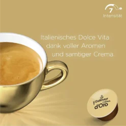 Nescafé® Nescafé Dolce Gusto Dallmayr Crema D'Oro | 16 Kaffeekapseln -AromaKaffee Angebote Store c0fdd57d265ae58cf2fb884a79536f8c
