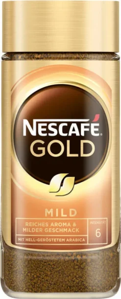 Nescafé® Nescafé Gold Mild | Löslicher Kaffee | 200g-Glas -AromaKaffee Angebote Store c56341fd29981aa6a1389b5c2ac8889d