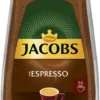 Jacobs Espresso, Löslicher Kaffee, Instantkaffee, Instant Kaffee, Löskaffee, Glas, 100 G