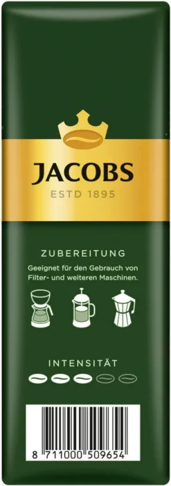 JACOBS Filterkaffee Krönung Entkoffeiniert 6 X 500 G Pulver- Röstkaffee Gemahlen -AromaKaffee Angebote Store ca64091210555f9bcb2ba5353d30f828