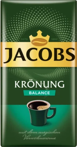 JACOBS Filterkaffee Krönung Balance 6 X 500 G Kaffee Gemahlen + 1 Becher+ 1 Dose -AromaKaffee Angebote Store cbea3c59ab251e2292f5ead25a64a448