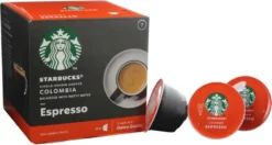 Nestlé® Starbucks By Nescafe Dolce Gusto 12 Kapseln Colombia Espresso Arabica Kaffee -AromaKaffee Angebote Store cd0fc6e8d9fcf65acb713b0c785ef6cf