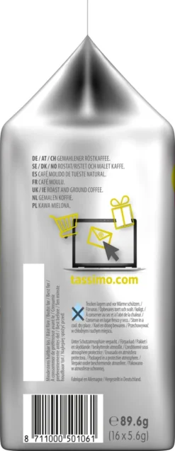 Tassimo Jacobs Caffè Crema Mild | 16 T Discs, Kaffeekapseln -AromaKaffee Angebote Store cd19df87399e4d76b916a122382a8864