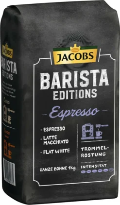 JACOBS Kaffeebohnen Barista Editions Espresso 3 Kg Espressobohnen + 1 Jacobs Barista Becher +1 Dose -AromaKaffee Angebote Store ce6f2bad24da4991d10a1ee0629b7779 1
