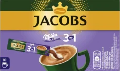 JACOBS Löskaffee 3in1 Milka®* 12x10 Sticks Löslicher Instantkaffee 120 Getränke -AromaKaffee Angebote Store d26c3d38973cdc454b25f08f0d4190f2