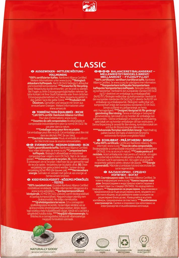 SENSEO Pads Classic Senseopads 10 X 48 Kaffeepads XXL Paket 5 SENSEO Pads Classic Senseopads 10 X 48 Kaffeepads XXL Paket – Bild 5