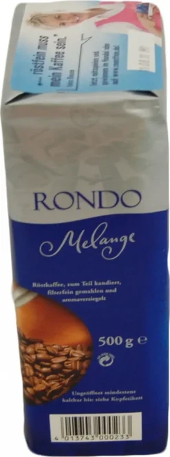 Röstfein Rondo Melange | Gemahlen | 500g 5 Röstfein Rondo Melange | Gemahlen | 500g -AromaKaffee Angebote Store d420b93e2aeffde8dfc7e9cf9680e6ba