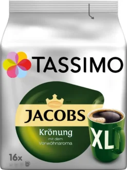 TASSIMO Vielfaltspaket XL Becherportion 5 Sorten Morning Café Mild Crema Intenso