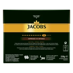 JACOBS Kapseln Espresso Intenso 5 X 40 Nespresso®* Kompatible Kaffeekapseln -AromaKaffee Angebote Store d6e896135cccc654edf8a89977aa0d0c