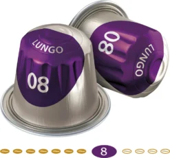 Jacobs Lungo 8 Intenso, Kaffeekapseln, Nespresso Kompatibel, Kaffee, 200 Kapseln, á 5.2 G -AromaKaffee Angebote Store d92025d7b97dd9458c68b17a4e2a5820