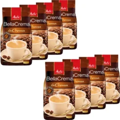 Melitta Kaffee BellaCrema LaCrema Ganze Bohne, Mittelstarke Kaffeebohnen, 8er Pack, 8 X 1000g -AromaKaffee Angebote Store dfb4316e3371dd38bff6767ae8318e0a