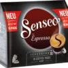 SENSEO Espresso Kaffee Pads 5er Pack - 5 X 16 Getränke