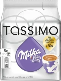 Tassimo Milka Kakaospezialität | 8 T Discs, Kaffeekapseln -AromaKaffee Angebote Store eb83ffb0c3593246c8b30554edabfafe