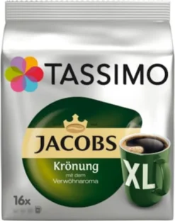 Tassimo Jacobs Krönung XL | 16 T Discs, Kaffeekapseln -AromaKaffee Angebote Store ed80b40adbc481ac0ab9f04cd025bade