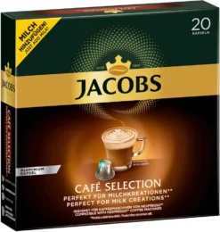 JACOBS Kapseln Café Selection 10 X 20 Nespresso®* Kompatible Kaffeekapseln -AromaKaffee Angebote Store ee0be5a975826f7a29309a5952901ce7