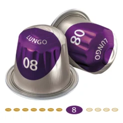 JACOBS Kapseln Lungo Intenso 5 X 40 Nespresso®* Kompatible Kaffeekapseln -AromaKaffee Angebote Store ef27cc0f3ffebbc27319d48e61d47d2a