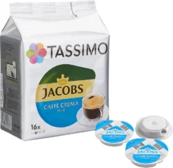 Tassimo Jacobs Caffè Crema Mild | 16 T Discs, Kaffeekapseln -AromaKaffee Angebote Store ef7cba00fc02915f32db4376dc966cb8