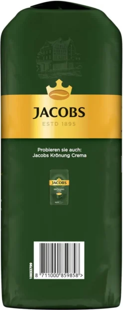 JACOBS Kaffeebohnen Krönung Crema Kräftig 2 X 1kg Ganze Kaffee Bohnen + 1 Aluminium Dose Im Barista-Design -AromaKaffee Angebote Store efe74b45696ed4dfad9effe1c600975f 3
