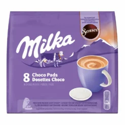 Senseo Milka Choco Pads, Schokoladengetränk, Kakaogetränk, Kaffeepads, 8 Pads Für 8 Portionen, 112 G -AromaKaffee Angebote Store f3706a063d62fc84328300b23c9d86f6