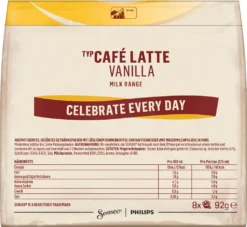 Senseo Café Latte Vanilla 10er Pack Kaffee Pads 10x 8 Pads, 80 Getränke -AromaKaffee Angebote Store f48e65e4bf9f57887d823069f05e647f