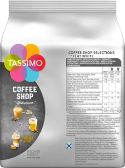 TASSIMO Coffee Shop Selections Flat White T Discs Kapseln 5er Pack 5x8 Getränke -AromaKaffee Angebote Store f4ecebf87292e4e7e41c2ce8c462ccc1