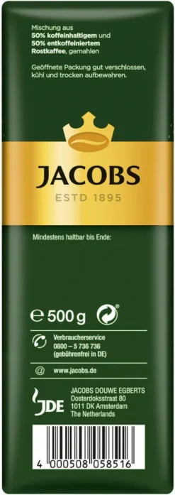JACOBS Filterkaffee Krönung Balance 6 X 500g Pulver-Kaffee Gemahlen Röstkaffee -AromaKaffee Angebote Store f5075d8e6ebbcddd27c446b174db3464 1