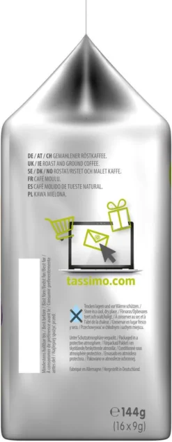 TASSIMO Kapseln 3x16 Jacobs Krönung XL + 3x16 Krönung Kräftig XL T Discs - Insgesamt 96 Getränke -AromaKaffee Angebote Store f5171743800f949242daedd4629c684d