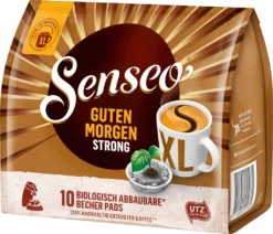 SENSEO Pads Guten Morgen Strong XL UTZ 5 X 10 Getränke Pads -AromaKaffee Angebote Store f68320fa0adf1fb2bf725c26d578b441