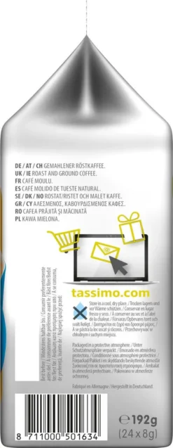 TASSIMO Kapseln Morning Café XL T-Discs Mild & Smooth 5 X 21 - 105 Getränke 11 TASSIMO Kapseln Morning Café XL T-Discs Mild & Smooth 5 X 21 - 105 Getränke -AromaKaffee Angebote Store f739d89f3849f41dec9f3ee71005227a