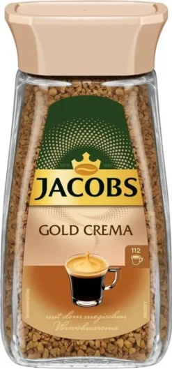 JACOBS GOLD Crema, Löslicher Kaffee, 200 G GL