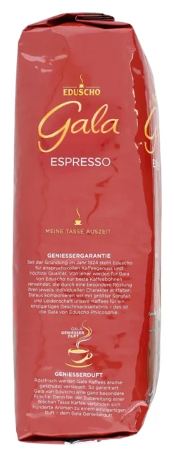 Eduscho Gala Espresso Kaffeebohnen 1kg 5 Eduscho Gala Espresso Kaffeebohnen 1kg -AromaKaffee Angebote Store f9436c08432d17708ee2ca612077c26d