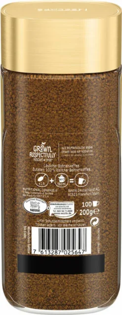 Nescafé® Nescafé Gold Mild | Löslicher Kaffee | 200g-Glas -AromaKaffee Angebote Store f969b7515a49c529b6744367280b30d2
