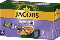JACOBS Löskaffee 3in1 Milka®* 12x10 Sticks Löslicher Instantkaffee 120 Getränke -AromaKaffee Angebote Store fac902ece26a9dc2f02050e18d403266