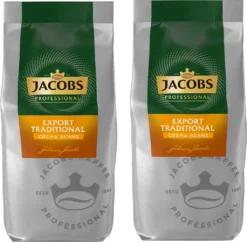 JACOBS Kaffeebohnen Professional Export Traditional Crema Markant 2 X 1 Kg